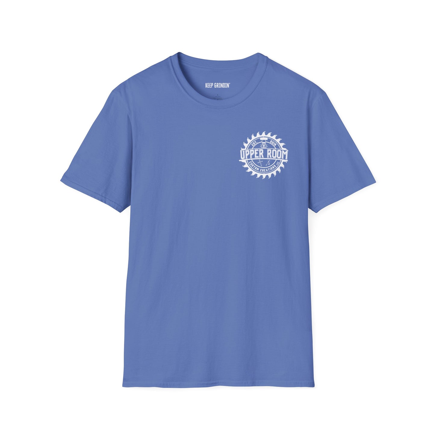 Unisex Softstyle T-Shirt (white logo)