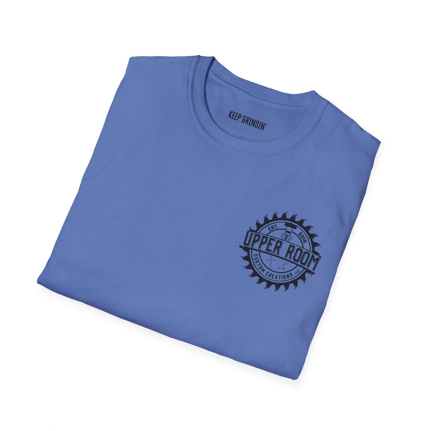 Unisex Softstyle T-Shirt (black logo)
