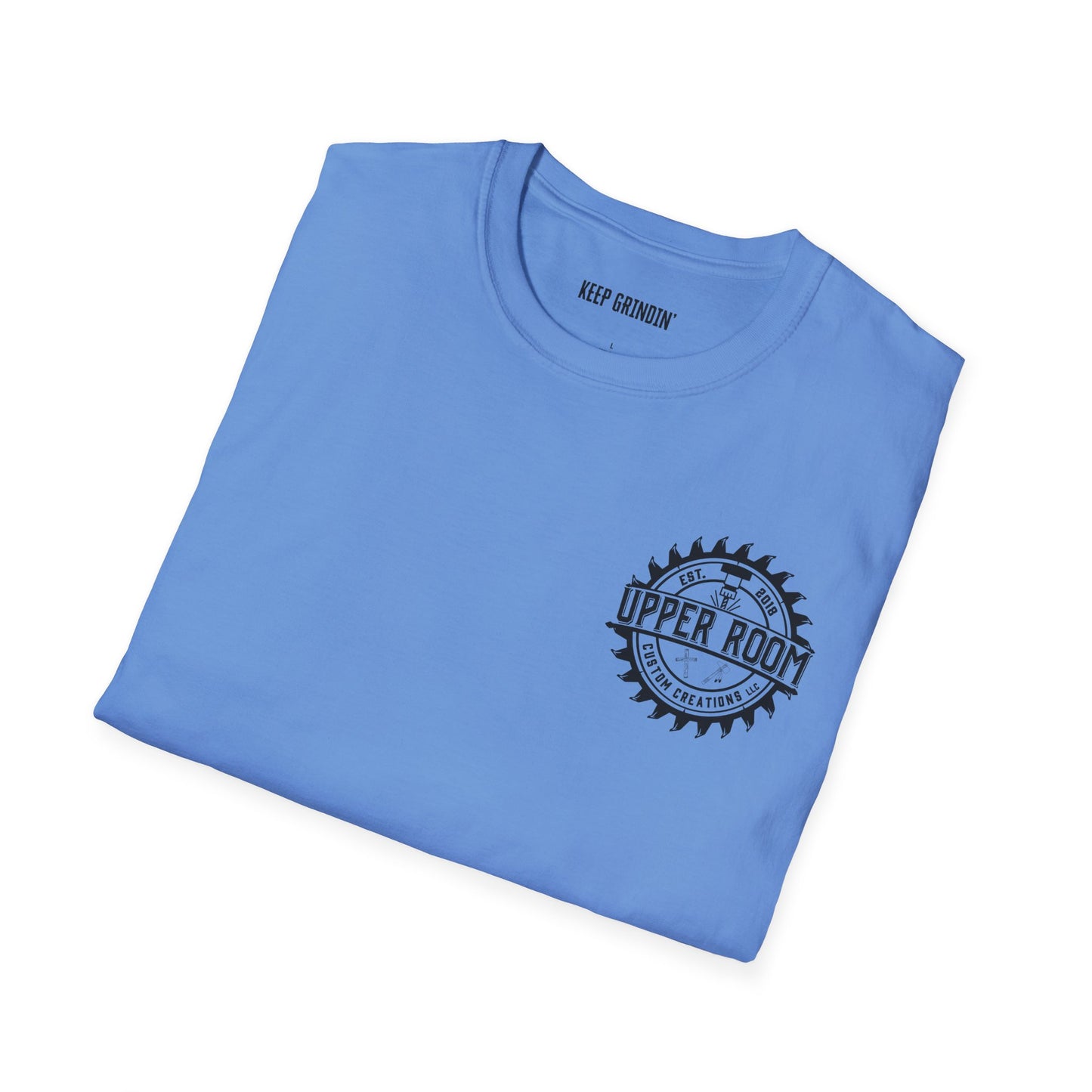 Unisex Softstyle T-Shirt (black logo)