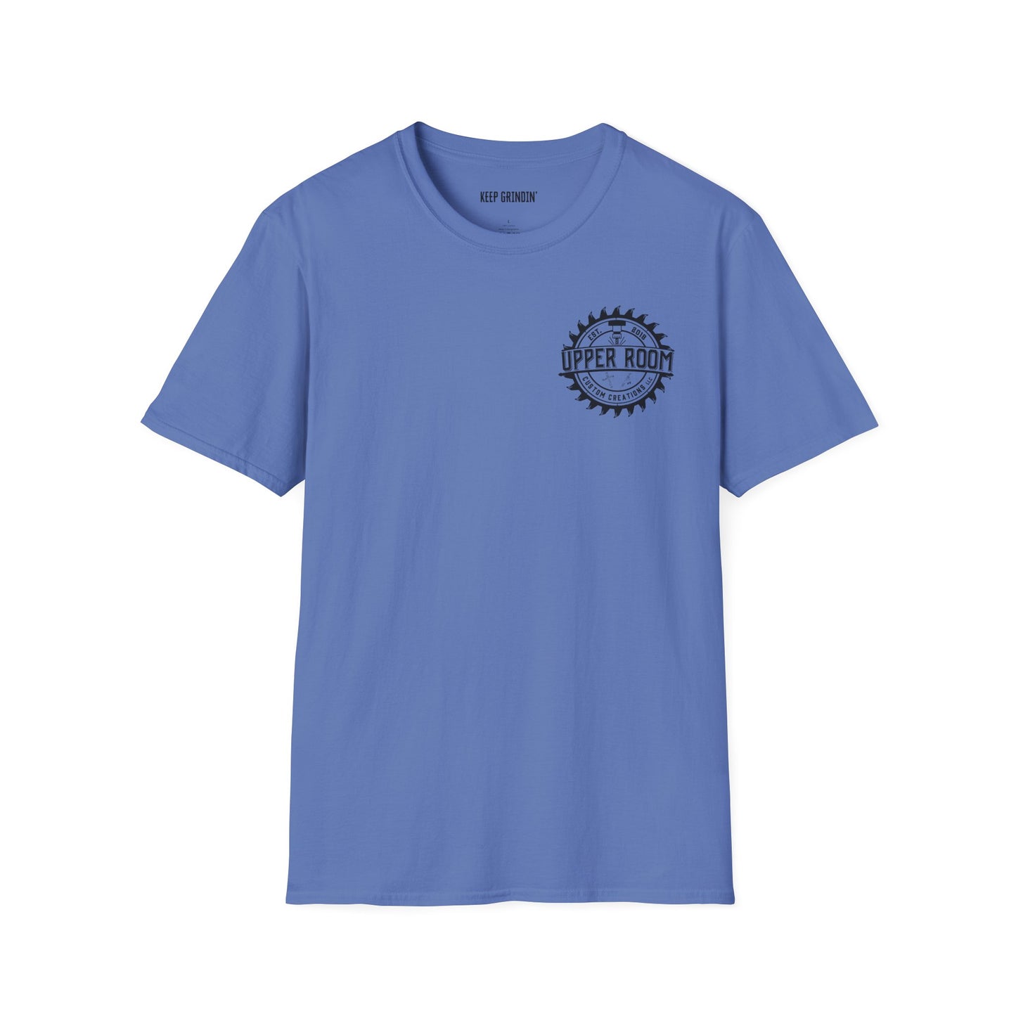Unisex Softstyle T-Shirt (black logo)
