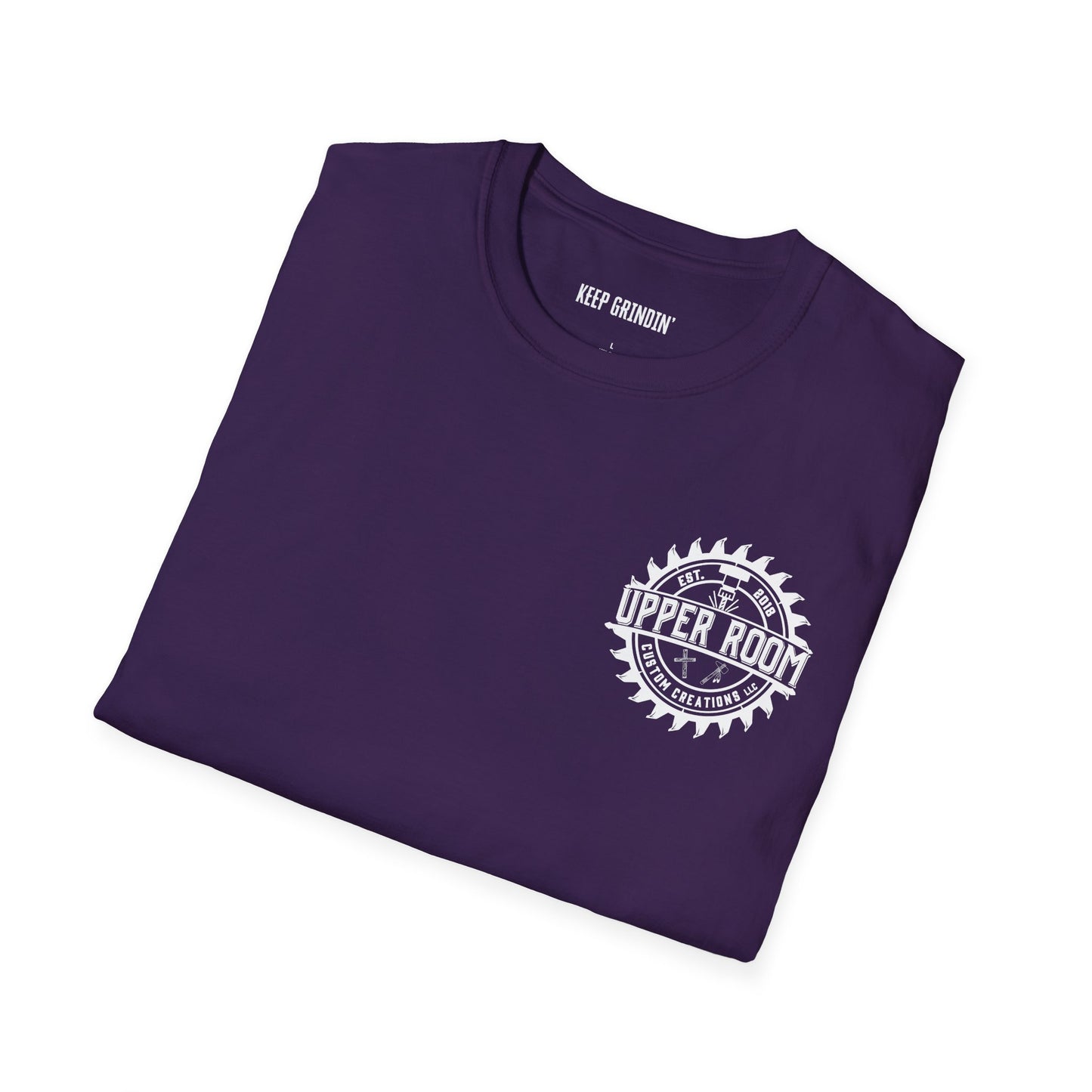 Unisex Softstyle T-Shirt (white logo)