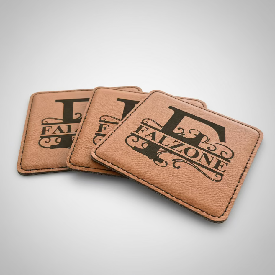 Leatherette Coaster