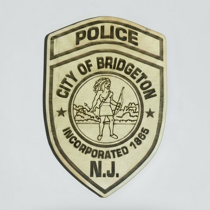 Wooden Department Patch