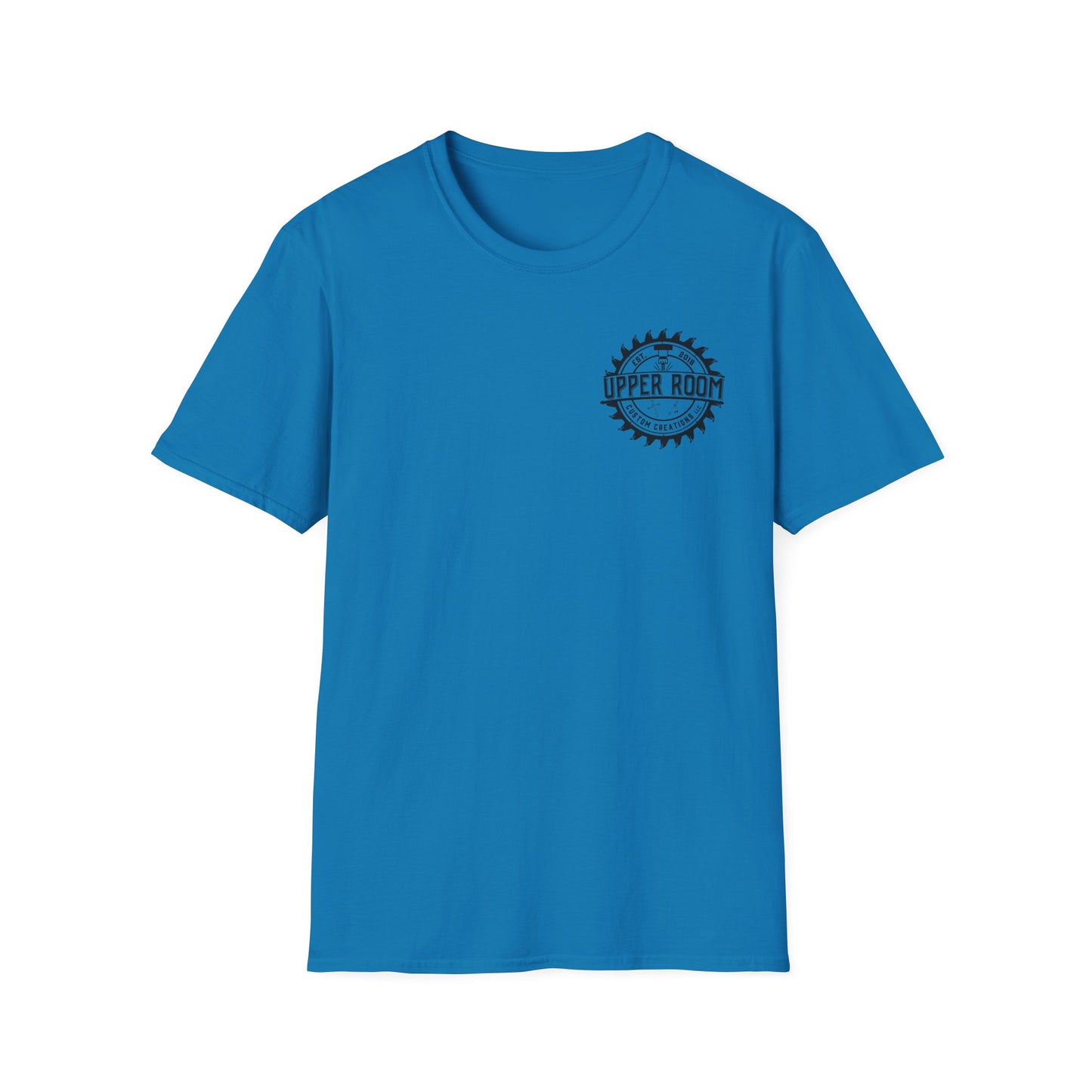 Unisex Softstyle T-Shirt (black logo)