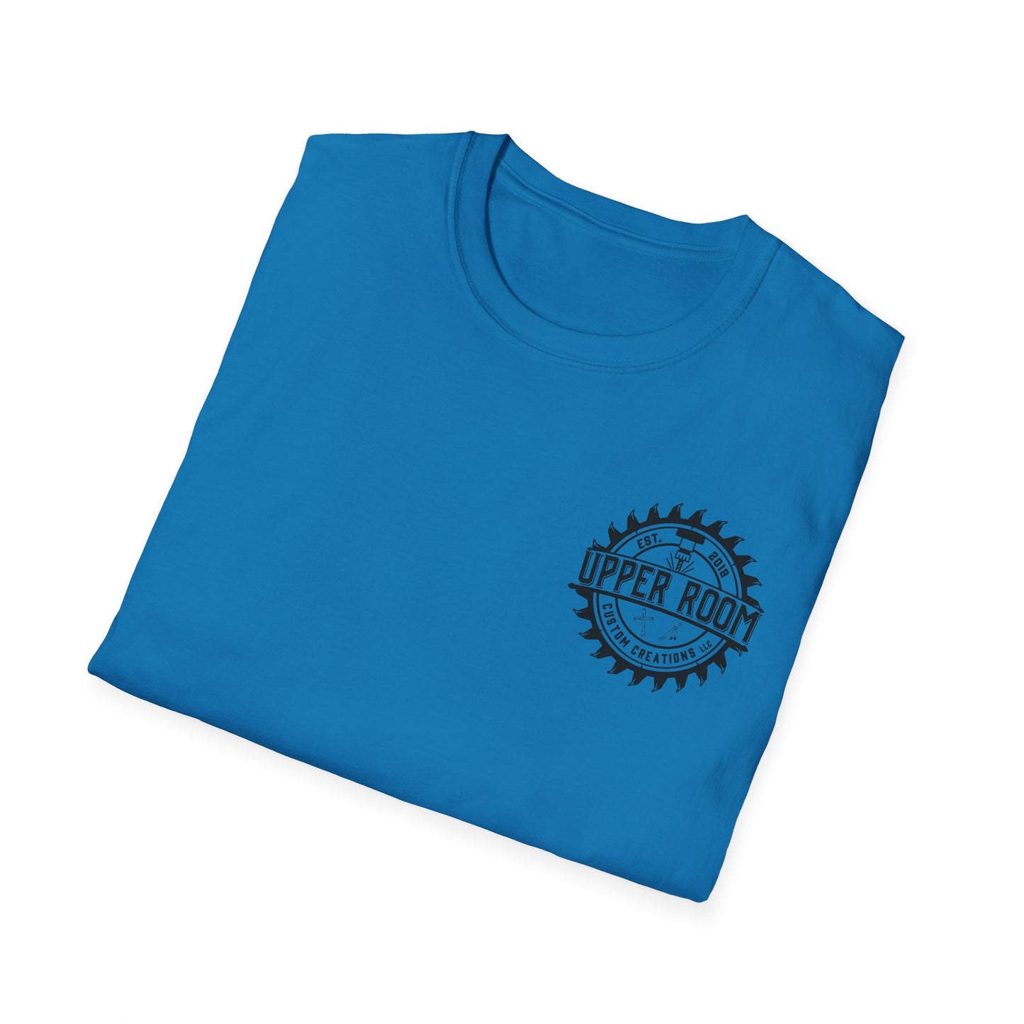 Unisex Softstyle T-Shirt (black logo)