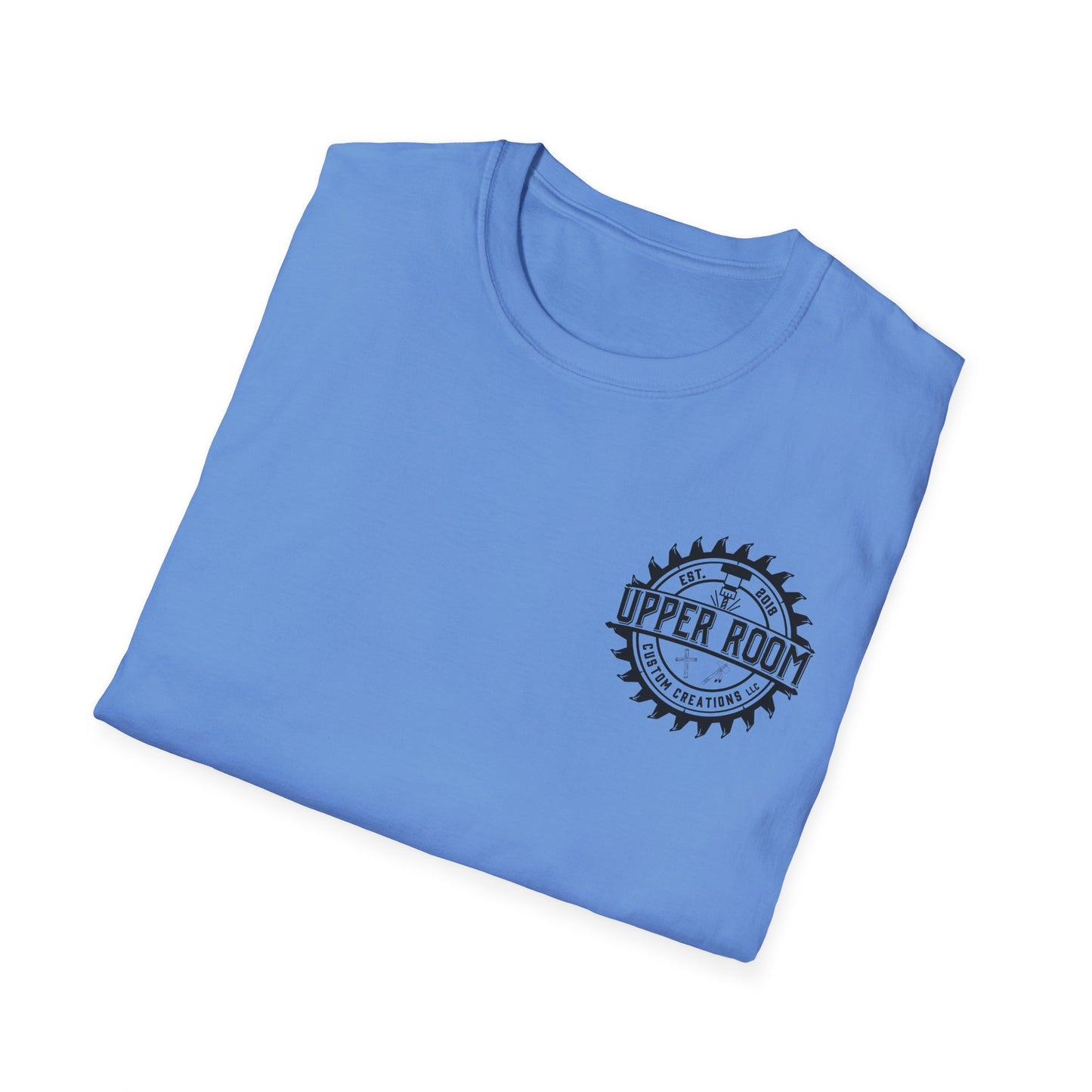 Unisex Softstyle T-Shirt (black logo)