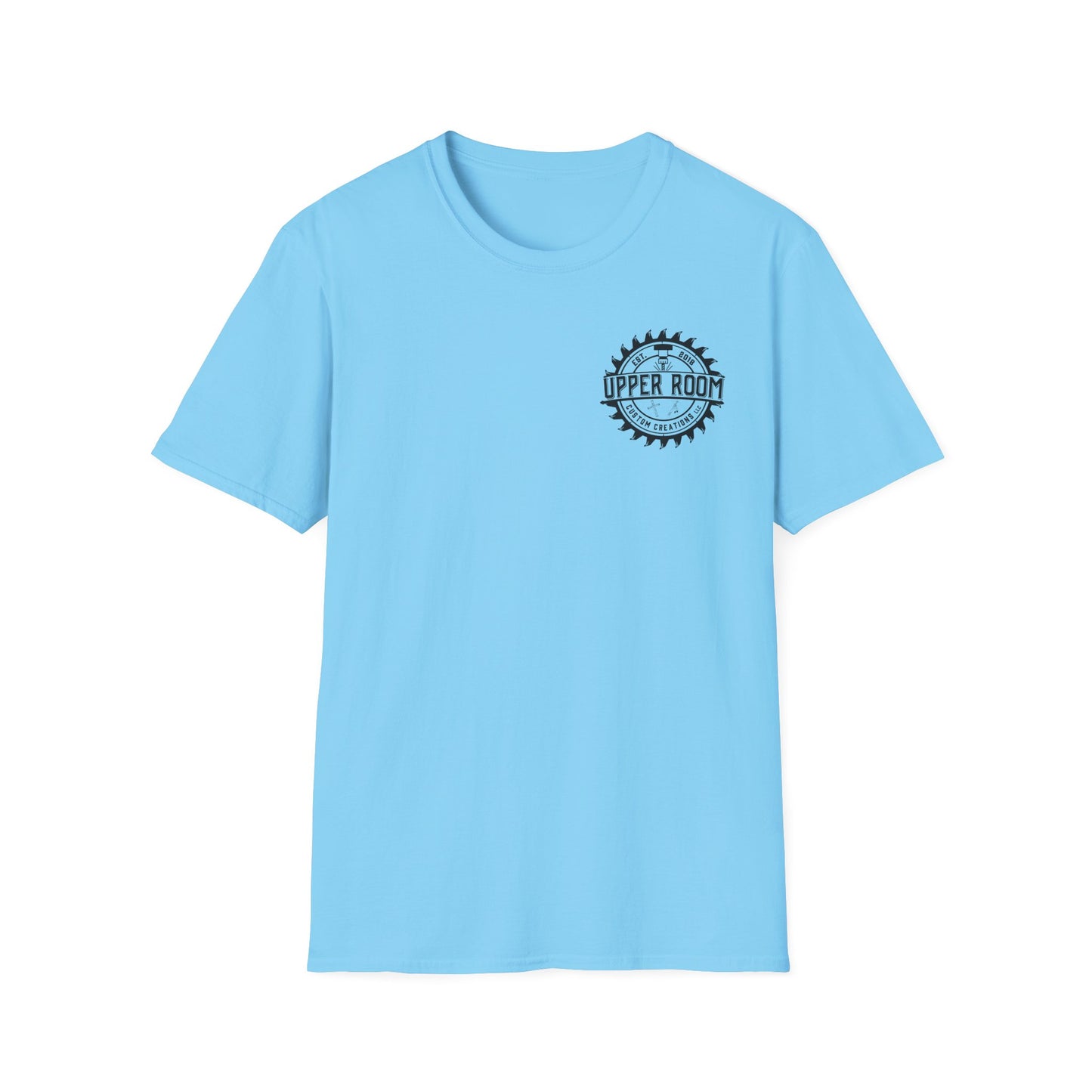 Unisex Softstyle T-Shirt (black logo)