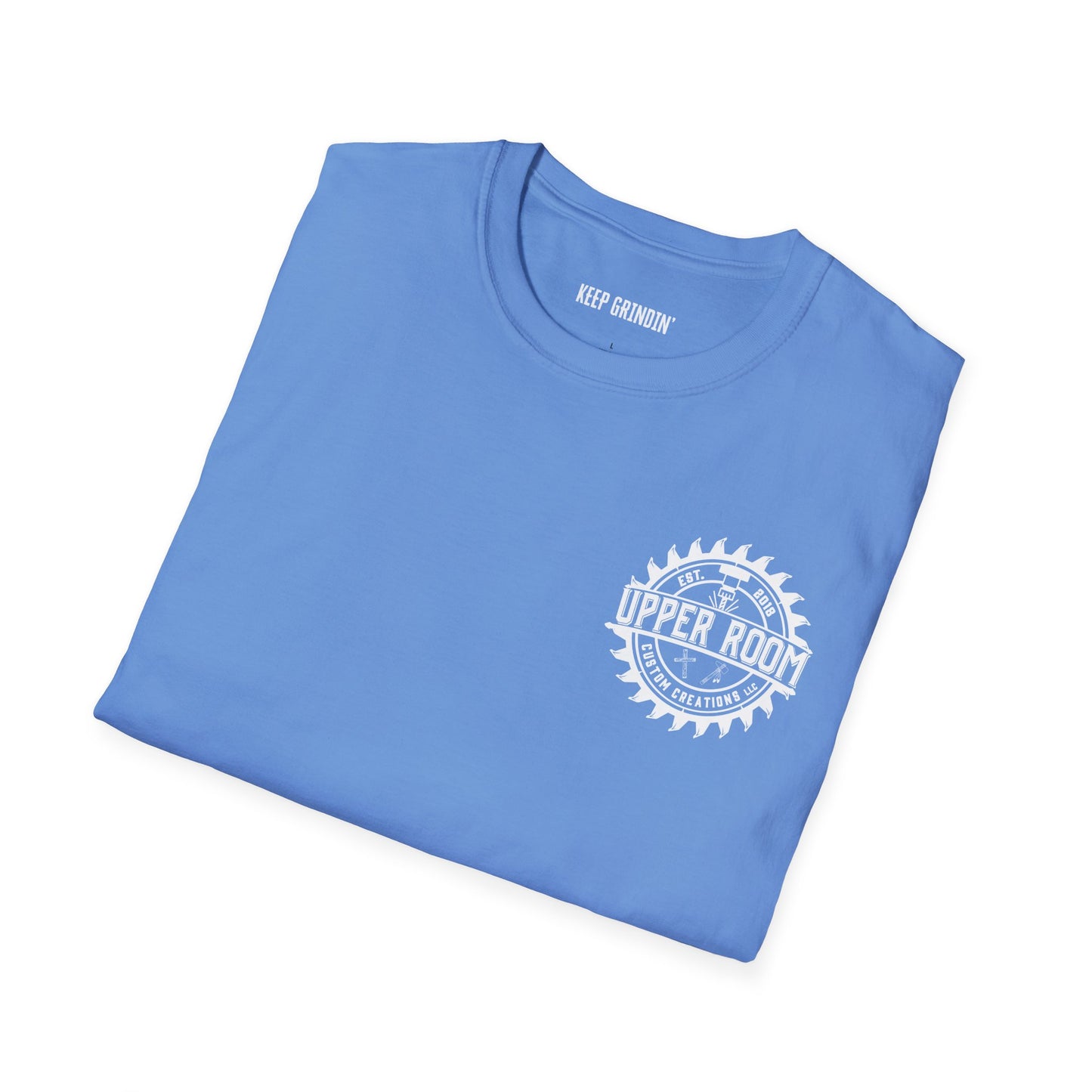 Unisex Softstyle T-Shirt (white logo)