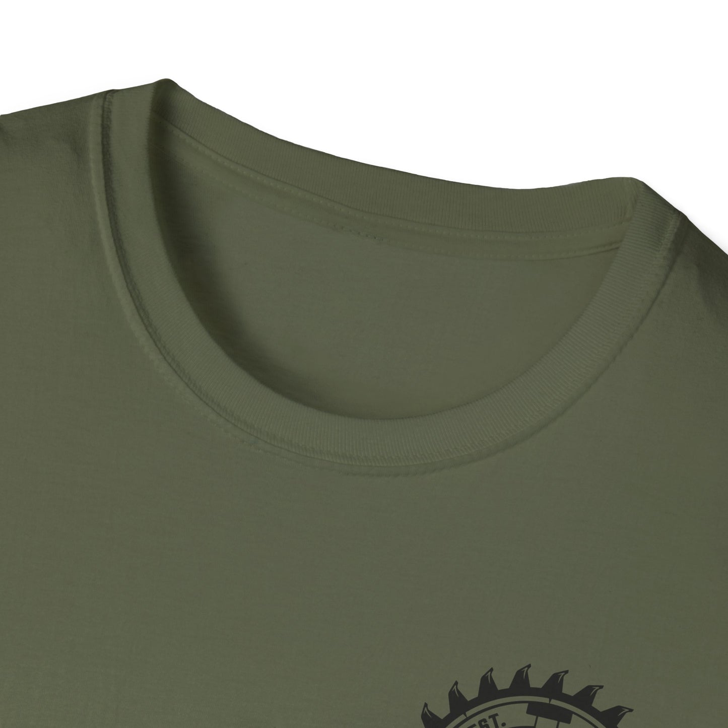 Unisex Softstyle T-Shirt (black logo)
