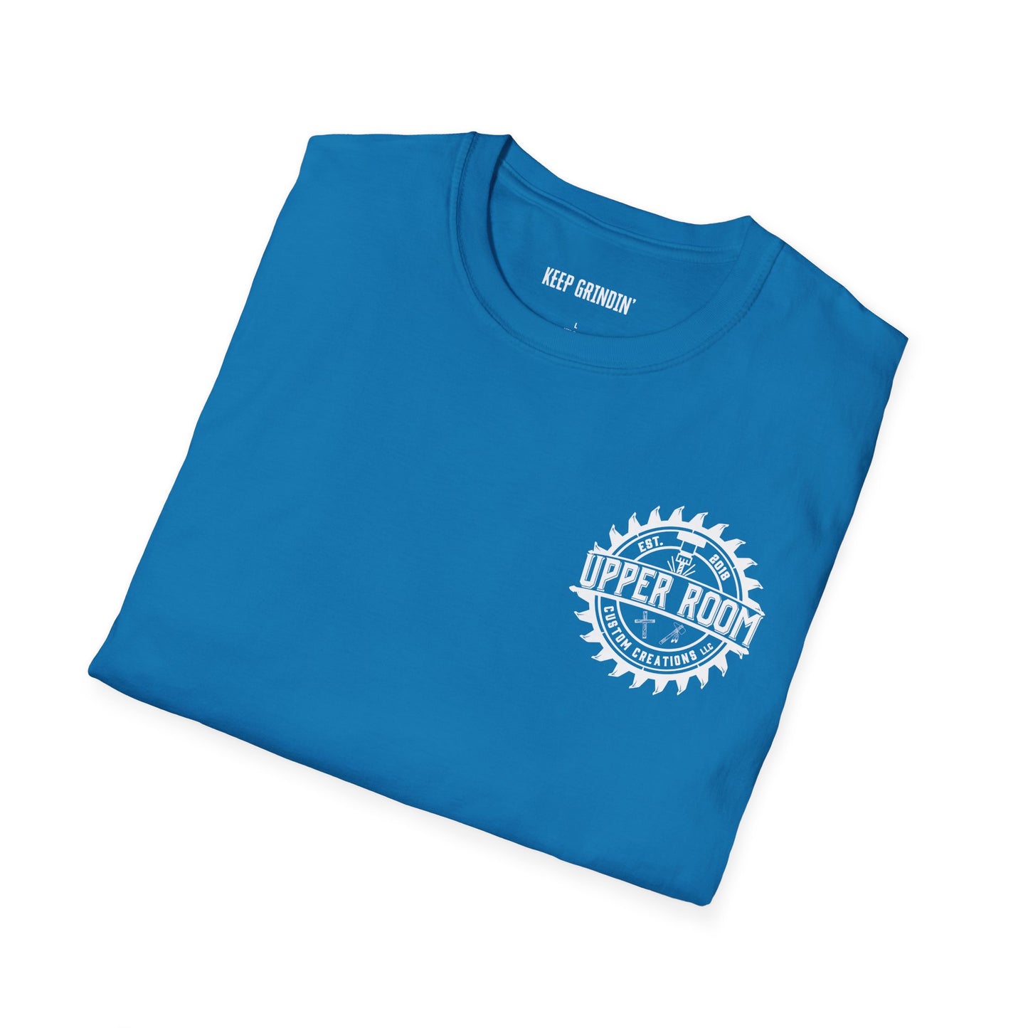 Unisex Softstyle T-Shirt (white logo)
