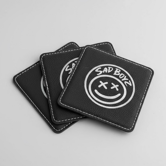 Leatherette Coaster