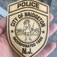 Wooden Department Patch